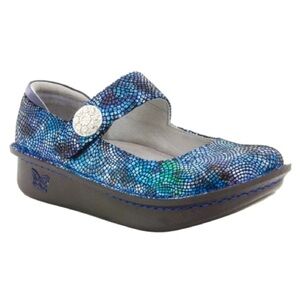 Women’s ALEGRIA Paloma Fandamonium blues- Size 35